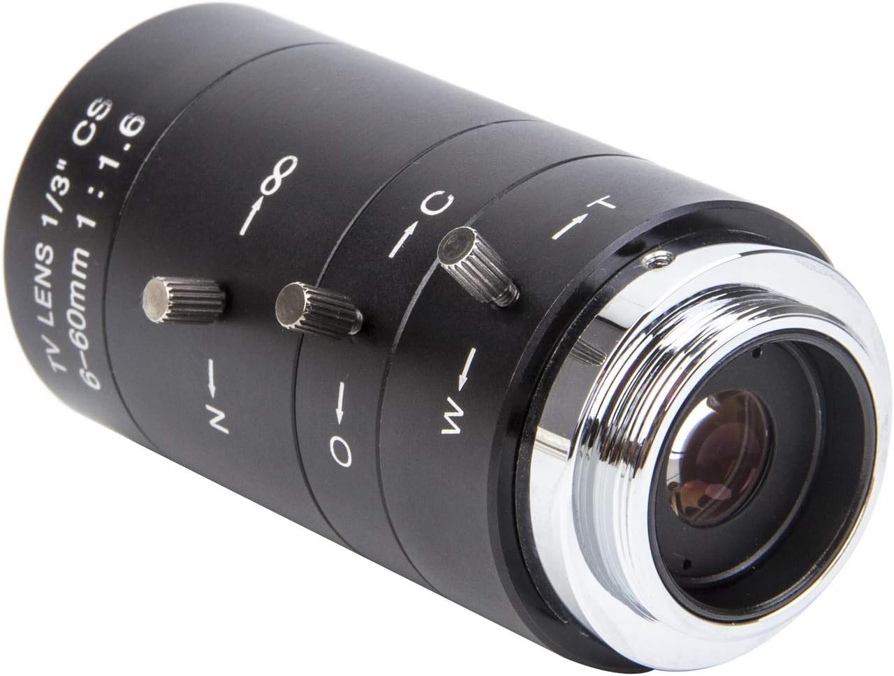 6-60mm 1/3" CS Lens CCTV Lens IR F1.6 Manual Zoom Manual Iris for CCTV CCD Camera - Image 2
