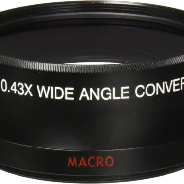 Vivitará 4358W 0.43X 58mm Wide Angle Lens,Black